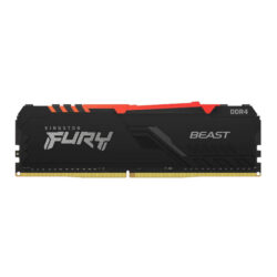 Kingston FURY Beast Black Memoria RAM DDR4 8GB 3200MHz RGB DIMM NON-ECC CL16 1.35V
