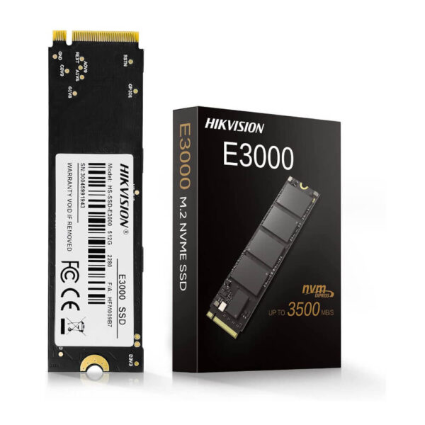 Hikvision Disco Sólido M.2 PCIE NVME E3000 2TB SSD (HS-SSD-E3000/2048GB)