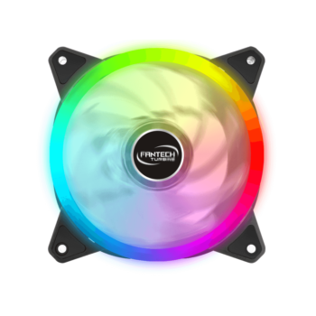 Fantech Ventilador FAN RGB FC-124 Turbine Dual Side Illuminated