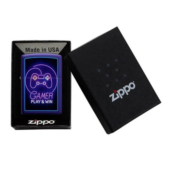 Zippo Encendedor Diseño Gamer PLAY AND WIN