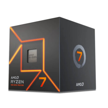AMD Procesador CPU Ryzen 7 7700 Socket AM5 Wraith Prism 65W Gráficos Integrados Radeon