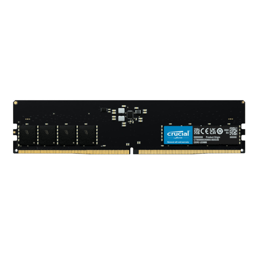 Crucial MEMORIA RAM DDR5 16GB 4800Mhz UDIMM PC5-38400C