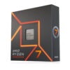 AMD Procesador Ryzen 7 7700X Raphael AM5 4.5GHz 8 Core Box CPU (Sin Cooler)