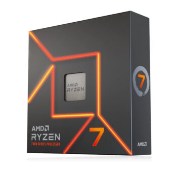 AMD Procesador Ryzen 7 7700X Raphael AM5 4.5GHz 8 Core Box CPU (Sin Cooler)