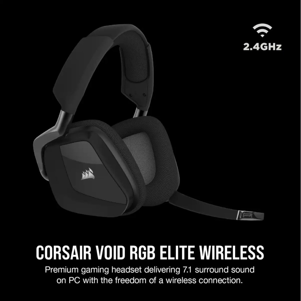 Corsair Audífonos Gamer Headset VOID RGB ELITE Wireless Black PC / MAC /  PLAYSTATION - ETCHILE