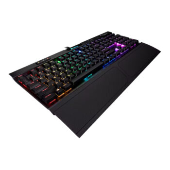 Corsair Teclado Mecánico Gamer K70 RGB MK.2 Low Profile RAPIDFIRE CHERRY MX LP Speed (SP)