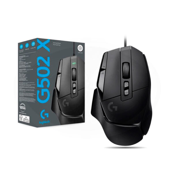 Logitech Mouse Gamer G502 X Black - Imagen 5