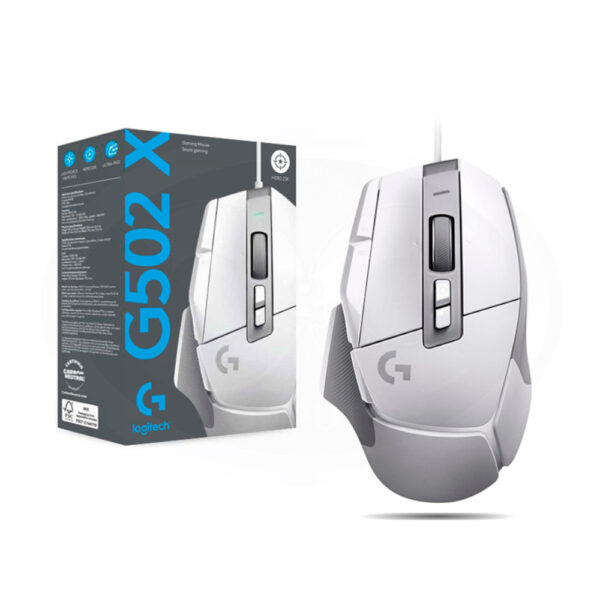Logitech Mouse Gamer G502 X White