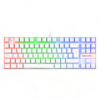Redragon Teclado Mecánico Gamer K552 KUMARA RGB WHITE Switch Red Español