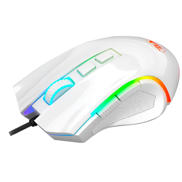 Redragon Mouse Gamer GRIFFIN M607W White RGB USB