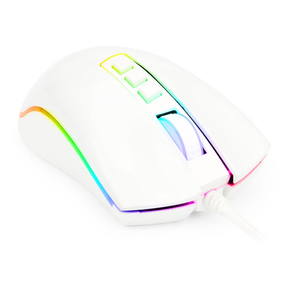 Redragon Mouse Gamer COBRA M711W WHITE RGB USB