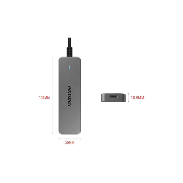 Hikvision HUB USB HS-DS401 4 en 1 USB 3.0 con Puerto de carga USB C