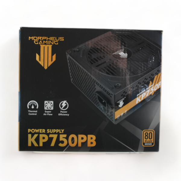 Morpheus Gaming PSU Fuente de Poder KP750PB Power Supply 750W 80 Plus Bronze