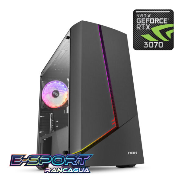 PC GAMER Evento VIVE LA EXPERIENCIA E-SPORTS RYZEN 5 4600G RTX 3070 16GB 500GB M2 NVME W10 PRO
