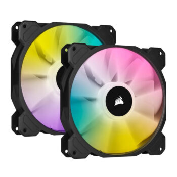 Corsair Kit de Ventiladores iCUE SP140 RGB ELITE Performance Dual Fan Kit