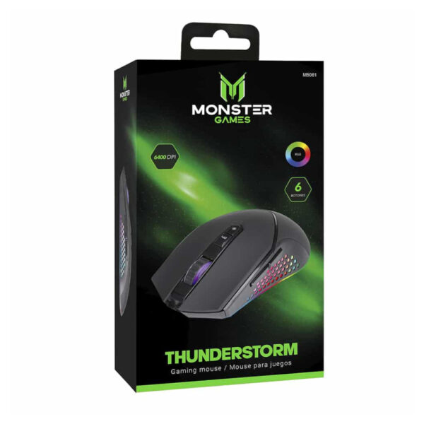 Monster Games Mouse Gamer M5062 HONEYCOMB