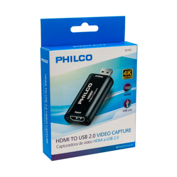 PHILCO Capturadora de Video HDMI a USB 2.0