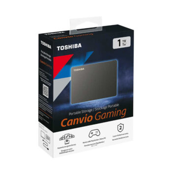 Toshiba Disco Duro Externo Portátil CANVIO GAMING 1TB