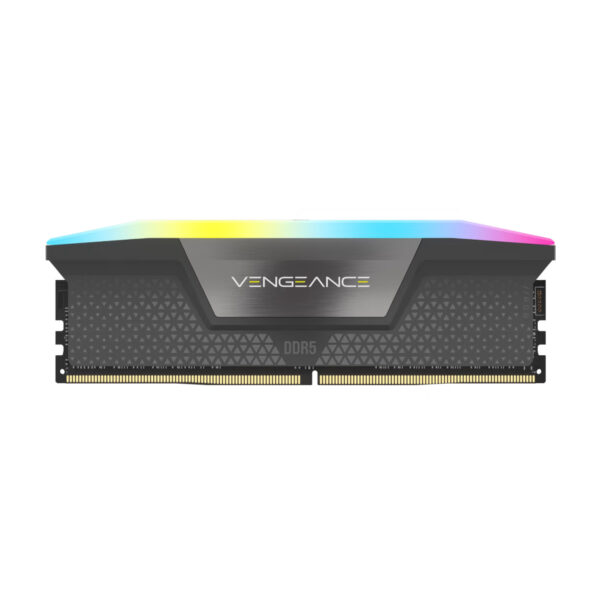 Corsair Kit De Memoria RAM VENGEANCE® RGB 32GB (2x16GB) DDR5 DRAM 6200MT/s CL36 — Negra [CMH32GX5M2 - Imagen 4