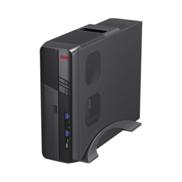 CLIO Gabinete Case Slim S-605 Micro ATX/Mini ITX - Imagen 3