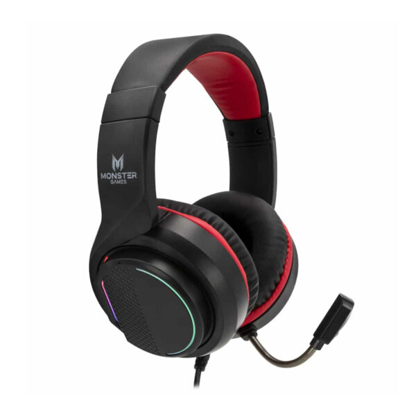Monster Games Audífonos Gamer SNAP AU928 Gaming Headset RGB 3.5mm PS4/Nintendo/XBOX - Imagen 2
