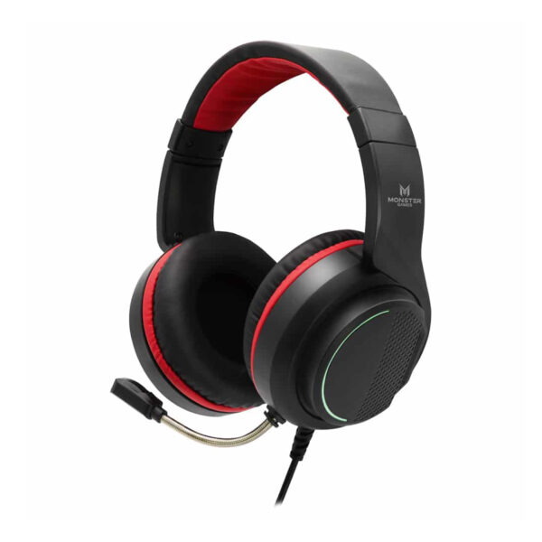 Monster Games Audífonos Gamer SNAP AU928 Gaming Headset RGB 3.5mm PS4/Nintendo/XBOX