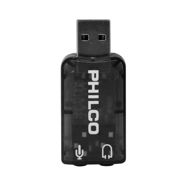 PHILCO Adaptador USB Tarjeta de Sonido SOUND CARD - Imagen 2