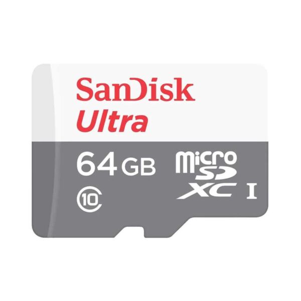 SanDisk Memoria Micro SD ULTRA UHS-I 64GB 100 MBs con adaptador SD - Imagen 2