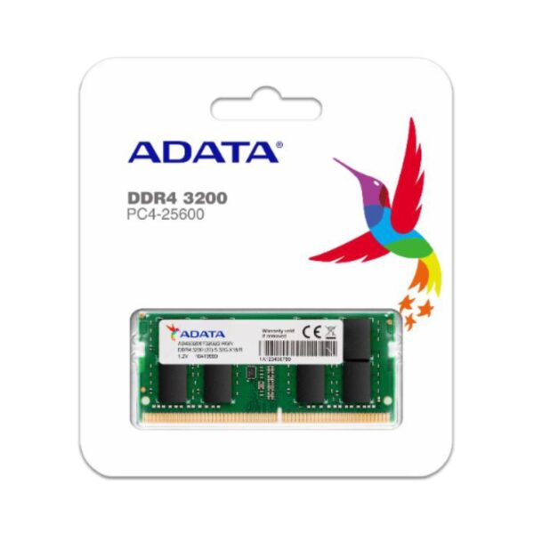 ADATA Memoria RAM SODIMM 8GB 3200 DDR4 Laptop/Notebook