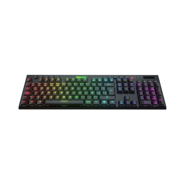 Redragon Teclado Mecánico Gamer HORUS Cable USB K619-RGB Switch Red SP Español Black - Imagen 4