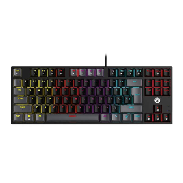 Fantech Teclado Mecánico 70% MK876V2 ATOM87 TKL SUMI Edition SKY RED Switch Red Linear Hot Swap