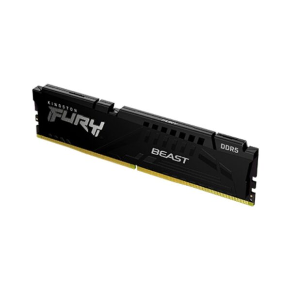 Kingston Memoria RAM Fury BEAST Black 16GB DDR5 5600 MT/s CL 40-40-40 XMP - Imagen 2