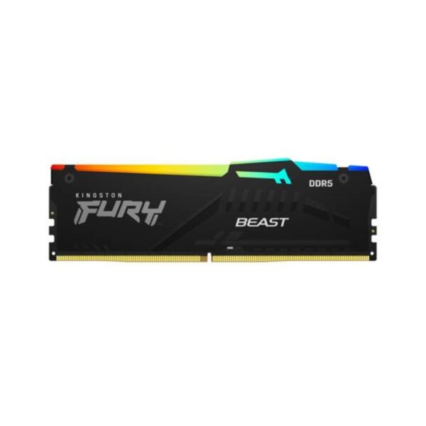 Kingston Memoria RAM Fury BEAST RGB 32GB DDR5 5600 MT/s CL 40-40-40 XMP