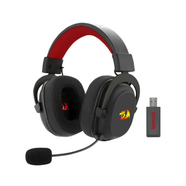 Redragon Audífonos Gamer Inalámbricos ZEUS PRO H510-PRO Wireless 7.1 Surround 2.4/BT/Con Cable