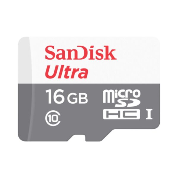 SanDisk Memoria Micro SD ULTRA UHS-I 16GB 80 MBs con adaptador SD - Imagen 2