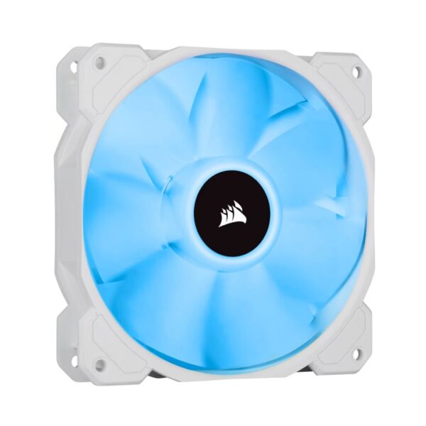 Corsair KIT Ventiladores SP120 RGB ELITE WHITE con Lighting Node Core 3 Fans 120mm - Imagen 2