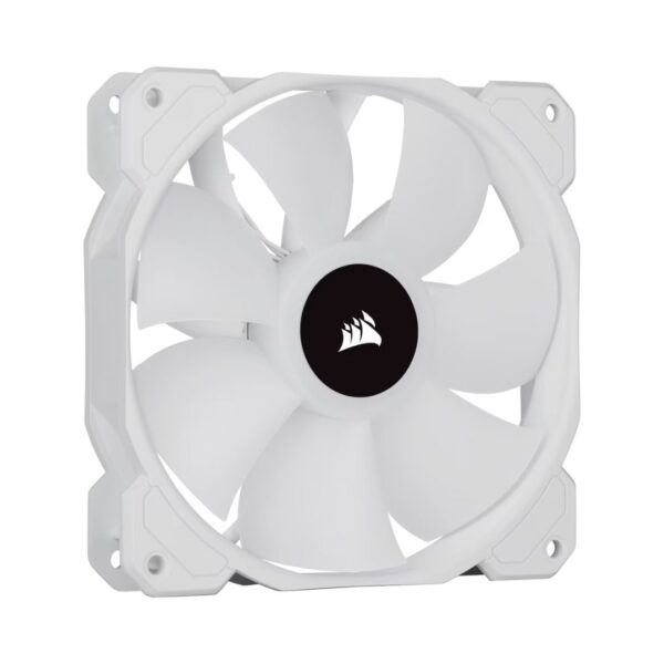 Corsair KIT Ventiladores SP120 RGB ELITE WHITE con Lighting Node Core 3 Fans 120mm - Imagen 6