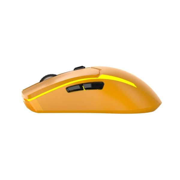 Fantech Mouse Gamer VENOM II WGC2 Wireless VIBE EDITION YELLOW - Imagen 3