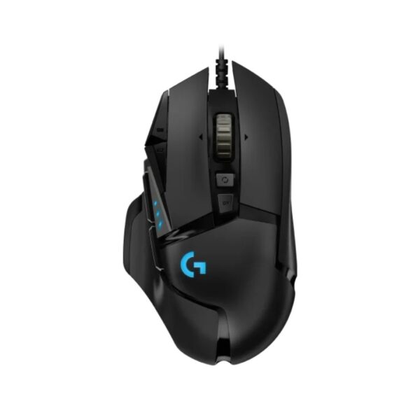 Logitech Mouse Gamer G502 Hero Black 25600 DPI 11 botones LIGHTSYNC