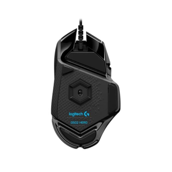 Logitech Mouse Gamer G502 Hero Black 25600 DPI 11 botones LIGHTSYNC - Imagen 3