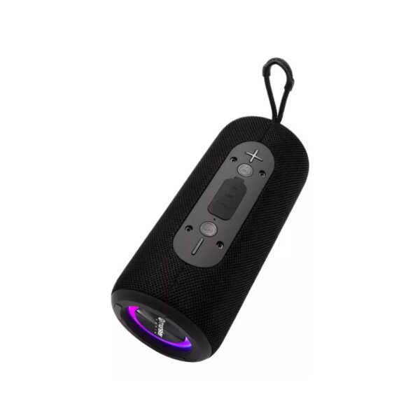 Monster Audio Parlante True Wireless RGB P468N Stereo Manos Libres Negro FM Radio USB C - Imagen 3