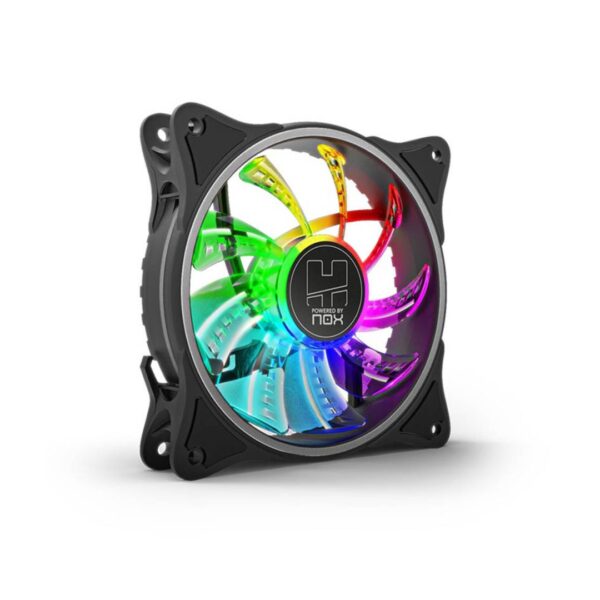 NOX Ventilador A-FAN Inner Glow FAN 120mm ARGB LED Lightning - Imagen 3