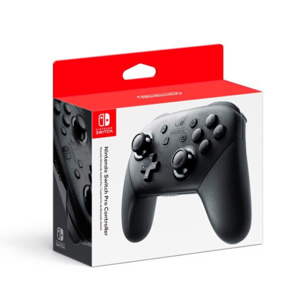 PRO Controller Control Gamepad para Nintendo Switch Black - Imagen 3