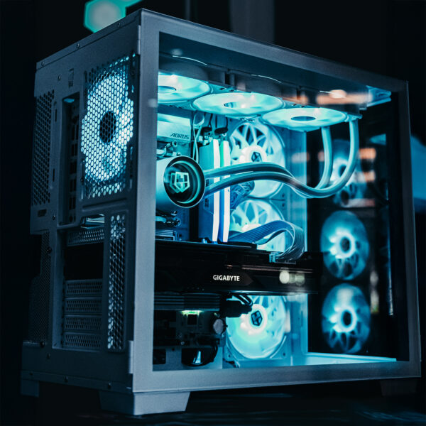 PC GAMER AMD RYZEN 5 8400F RX 7700 XT WC 360 AORUS B650 ICE 32GB RAM DDR5 1TB M2 WIFI BT 650W ICE W10 PRO - Imagen 5