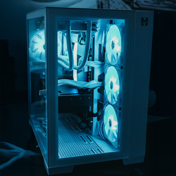 PC GAMER AMD RYZEN 5 8400F RX 7700 XT WC 360 AORUS B650 ICE 32GB RAM DDR5 1TB M2 WIFI BT 650W ICE W10 PRO - Imagen 6