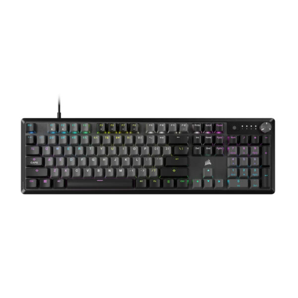 Corsair Teclado Mecánico Gamer K70 CORE RGB MLX RED Switch Español PC/MAC/XBOX/PS Full Size