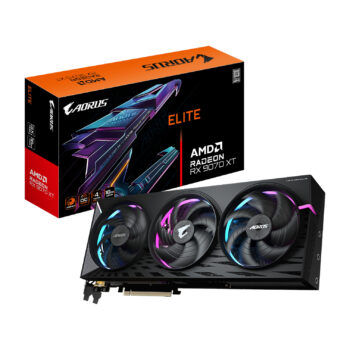 AORUS Tarjeta de Video GPU AORUS AMD Radeon RX 9070 XT ELITE 16 GB