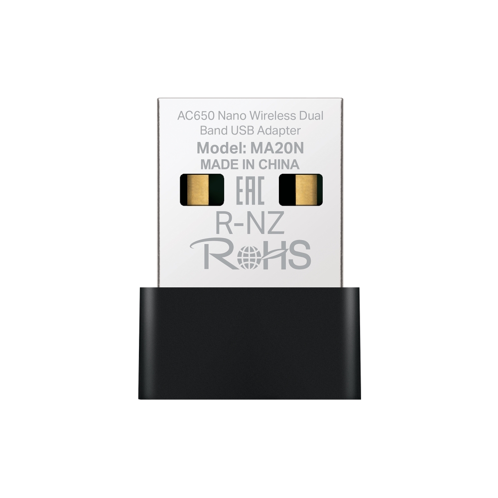 TP-LINK MERCUSYS Adaptador USB AC650 NANO Wireless Dual Band