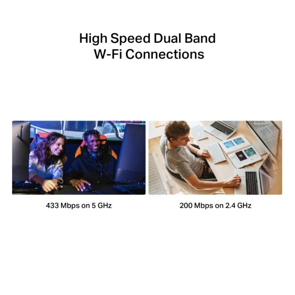 TP-LINK MERCUSYS Adaptador USB AC650 NANO Wireless Dual Band - Imagen 7