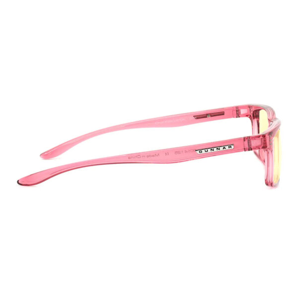 Gunnar Lentes Gamer Cruz KIDS Pink Amber Large Natural (8 a 12 años) - Imagen 5